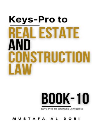 cover image of Keys-Pro to Real Estate and Construction Law